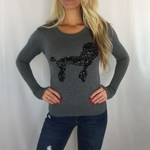 Halogen poodle light weight sweater, Xs